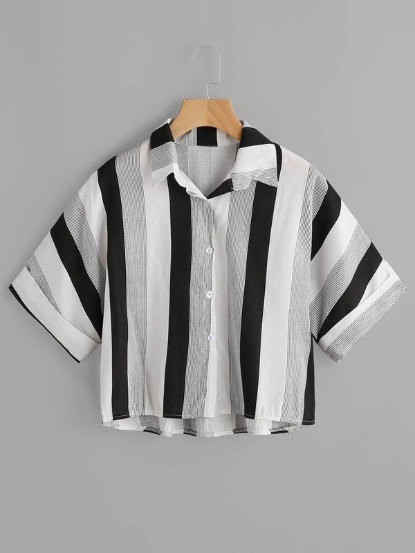 LONG STRIPS WOMENS TSHIRTS