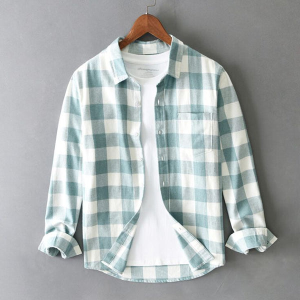 Men Signature Check Shirt