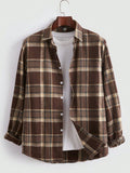 Men Casual Check Shirt