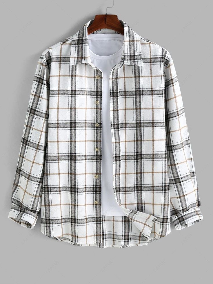Vintage Plaid Shirt foe mens