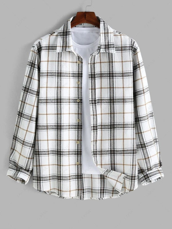 Vintage Plaid Shirt foe mens